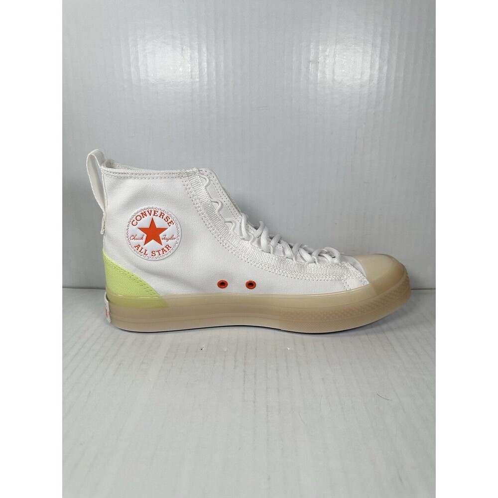 Size 9 Mens Converse Chuck Taylor All Star CX Explore 2 Hi White/Citron A10261C